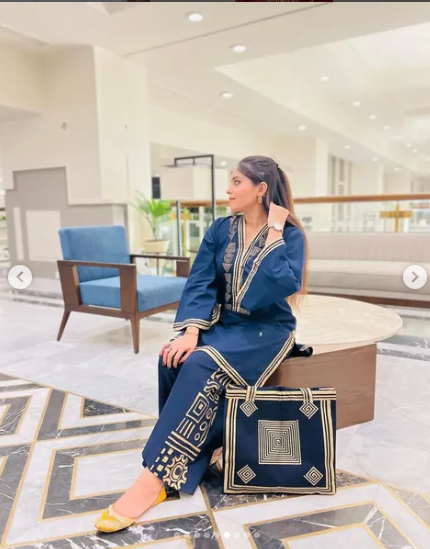 Premium Print Shirt With Printed Plazo & HandBag