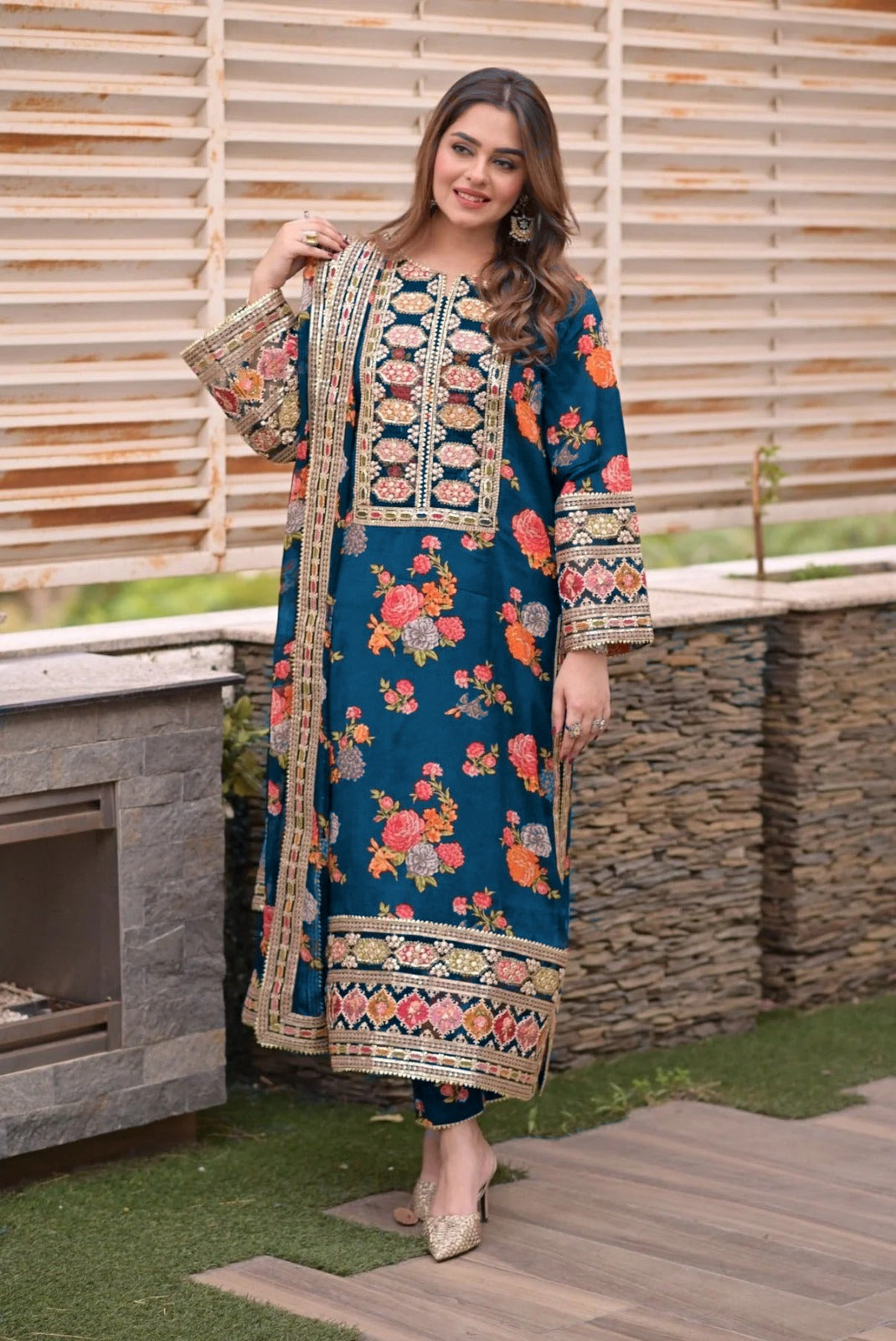 Floral charm, classic embroidery & colors you’ll love
