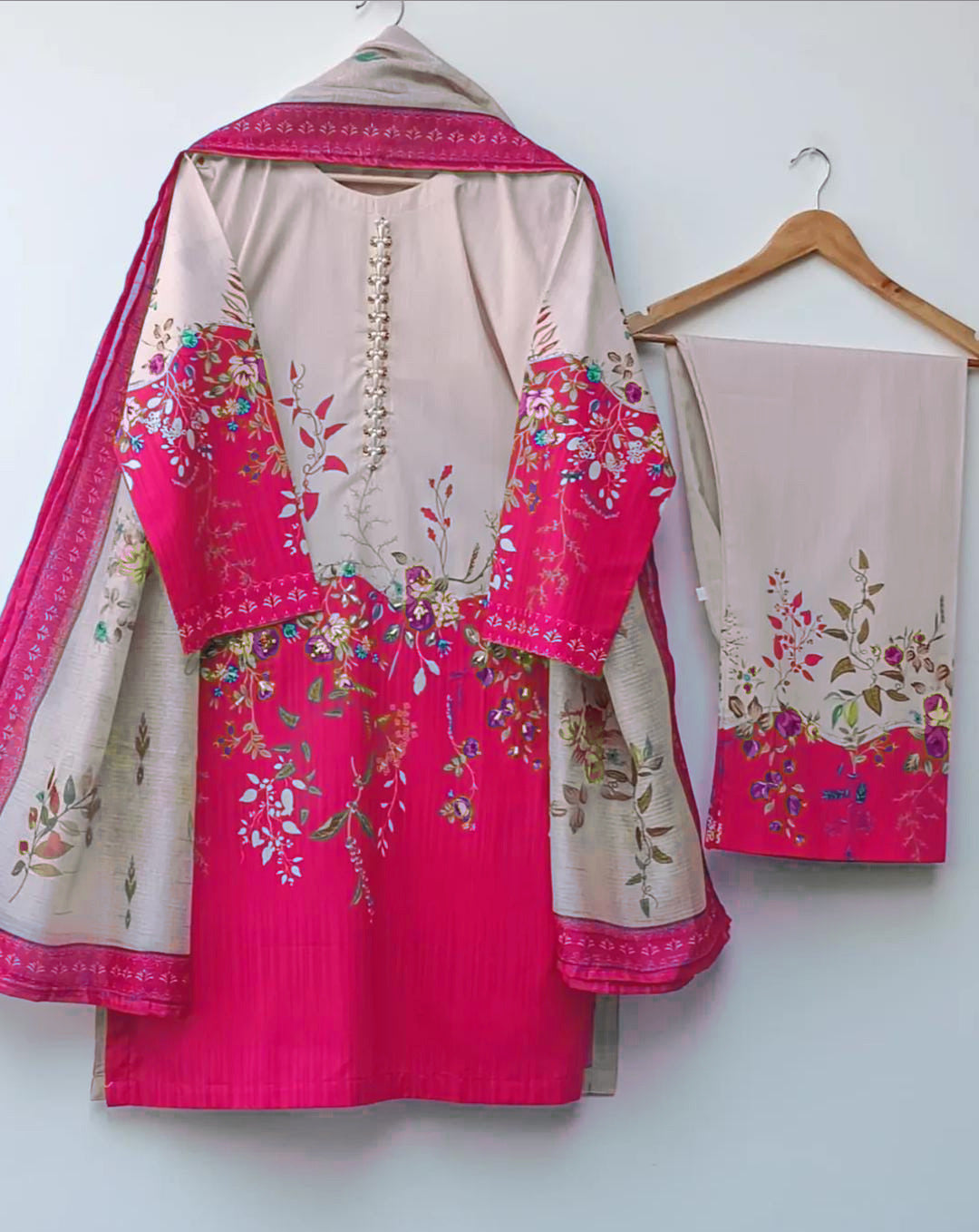 Printed Three Piece Suit Swiss Lawn for Summer Wear