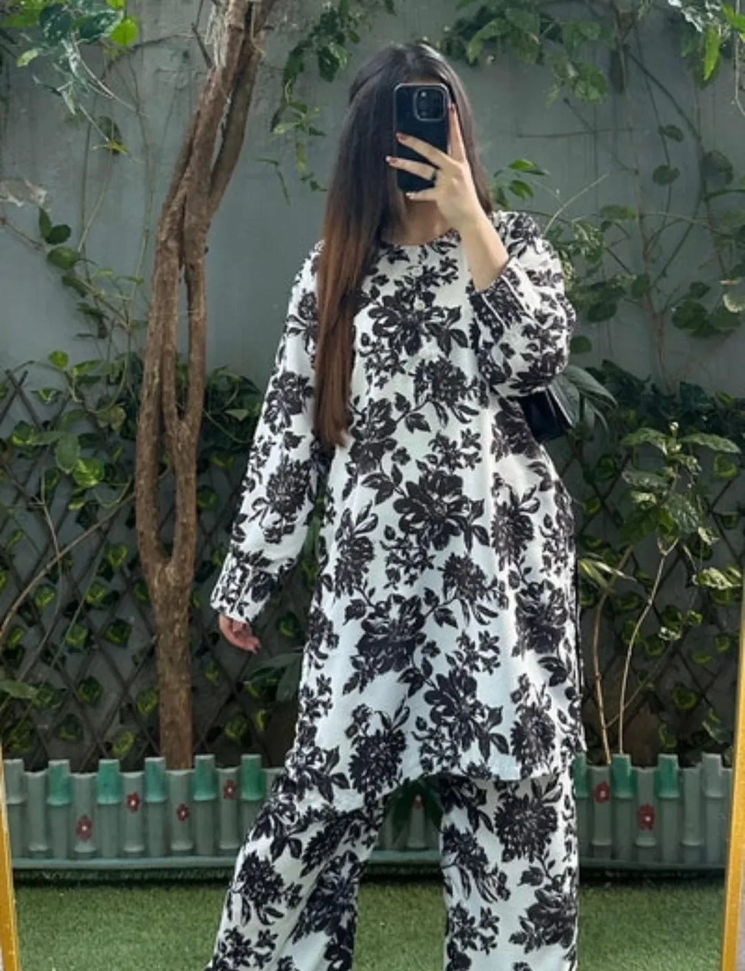 Two Piece Dress Swiss Lawn