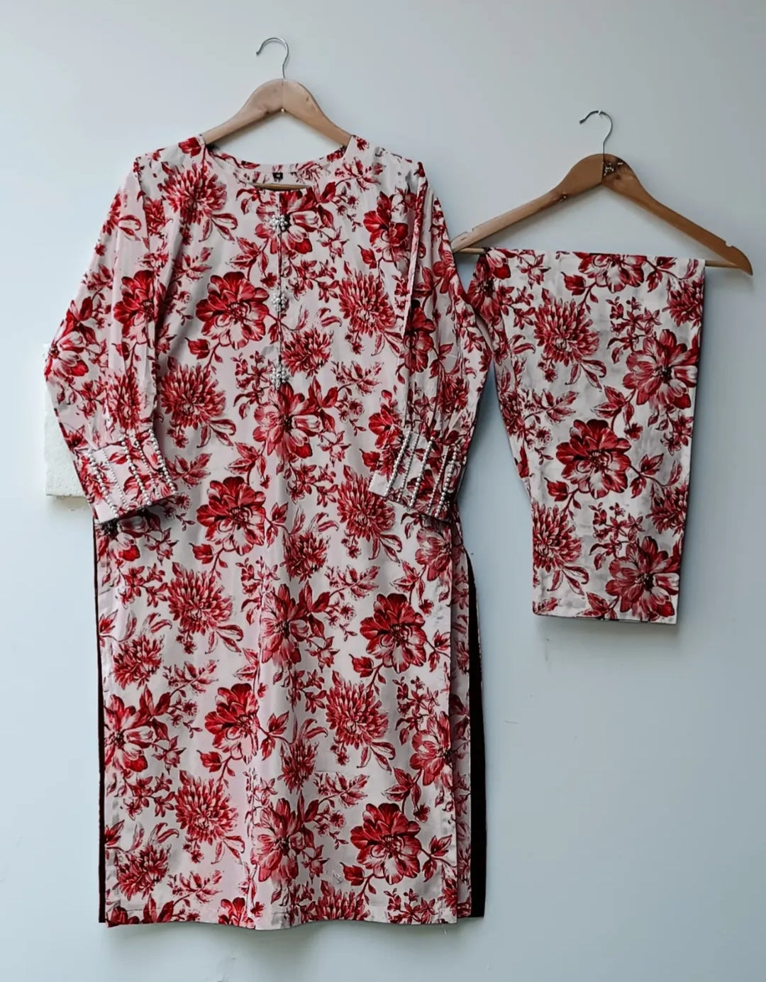 Two Piece Dress Swiss Lawn
