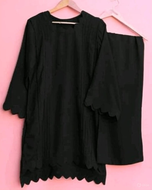 Black Collection - Two Piece Soft Cotton Suit