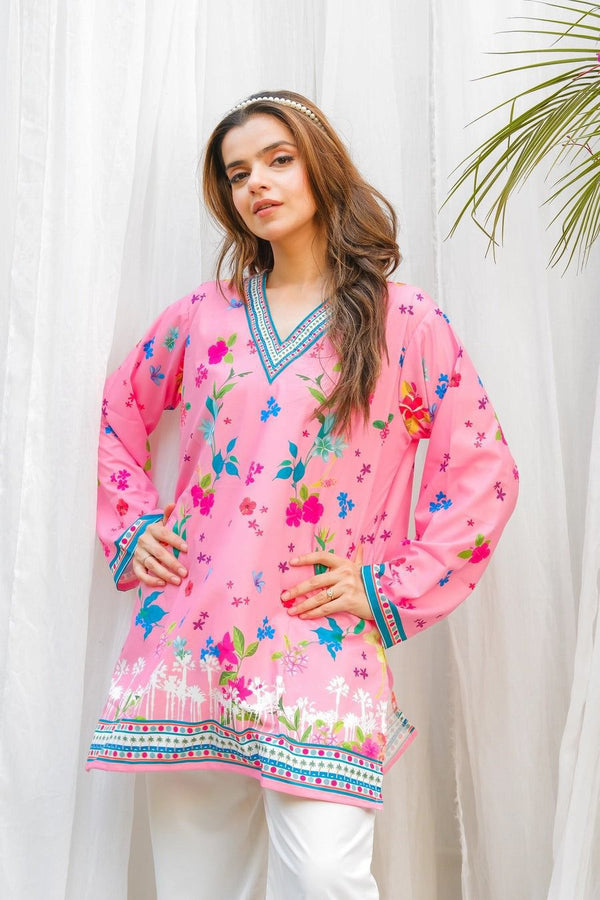 Front And Back Allover Digital Printed Cord Set
