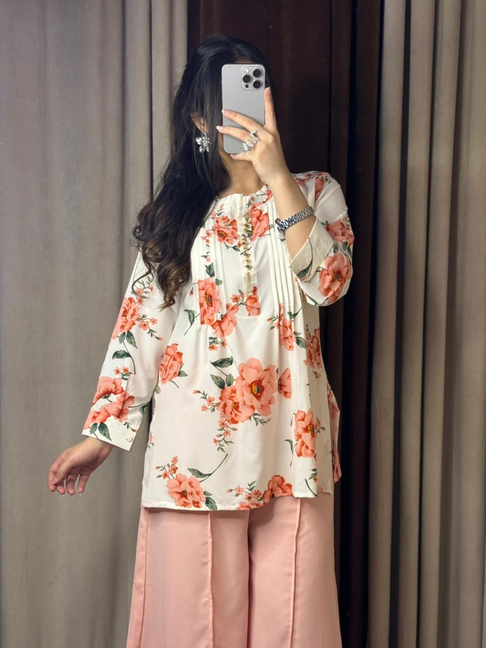 Blossom Breeze Printed Co-Ord Set