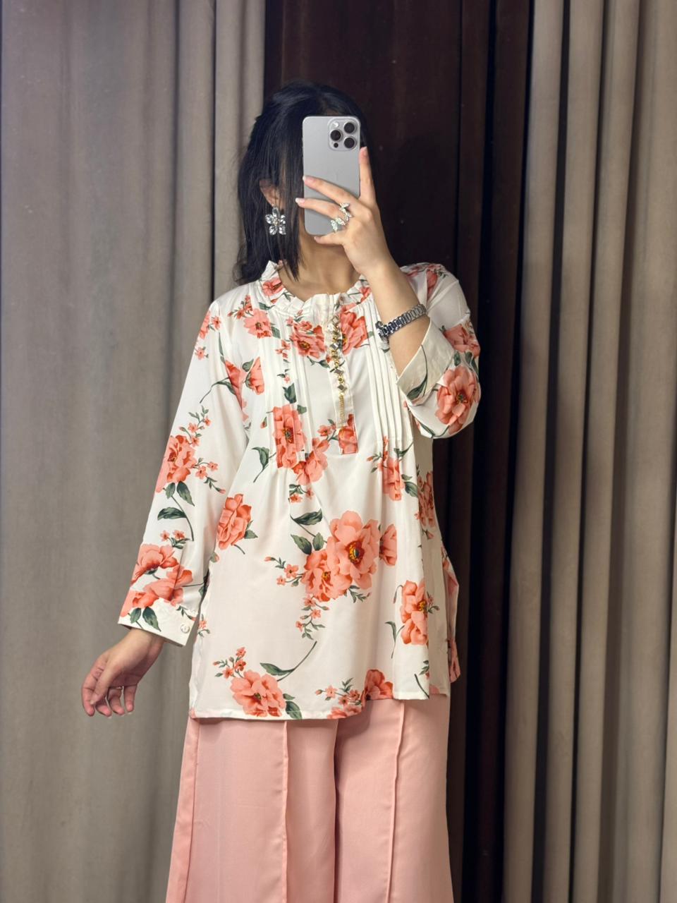 Blossom Breeze Printed Co-Ord Set