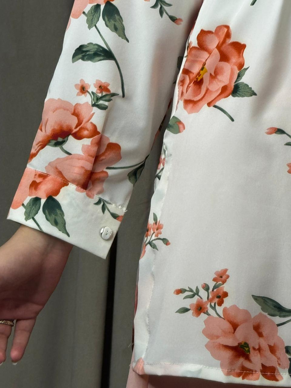 Blossom Breeze Printed Co-Ord Set
