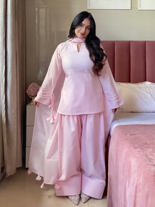 Pankhuri Farshi Suit Three Piece Set