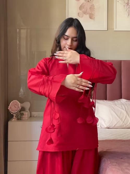 Pankhuri Farshi Suit Three Piece Set