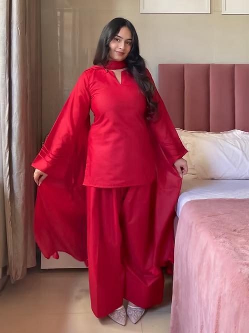 Pankhuri Farshi Suit Three Piece Set