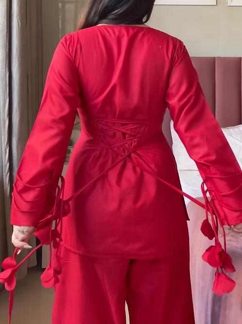 Pankhuri Farshi Suit Three Piece Set