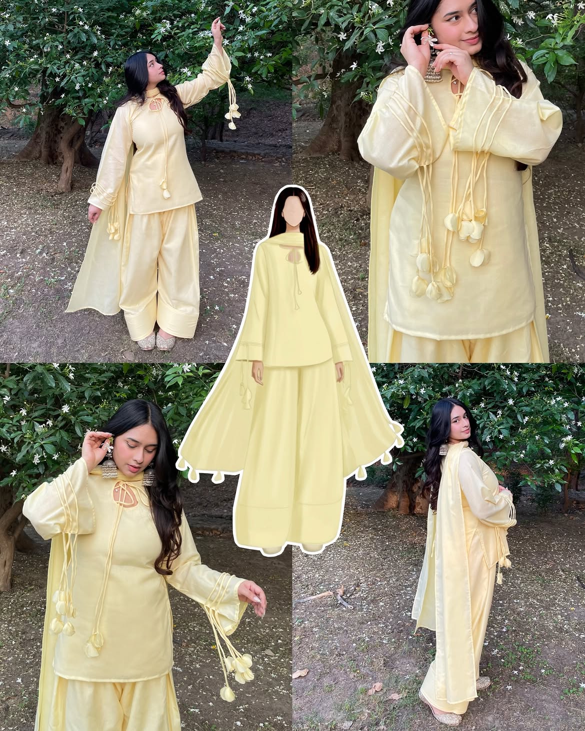 Pankhuri Farshi Suit Three Piece Set