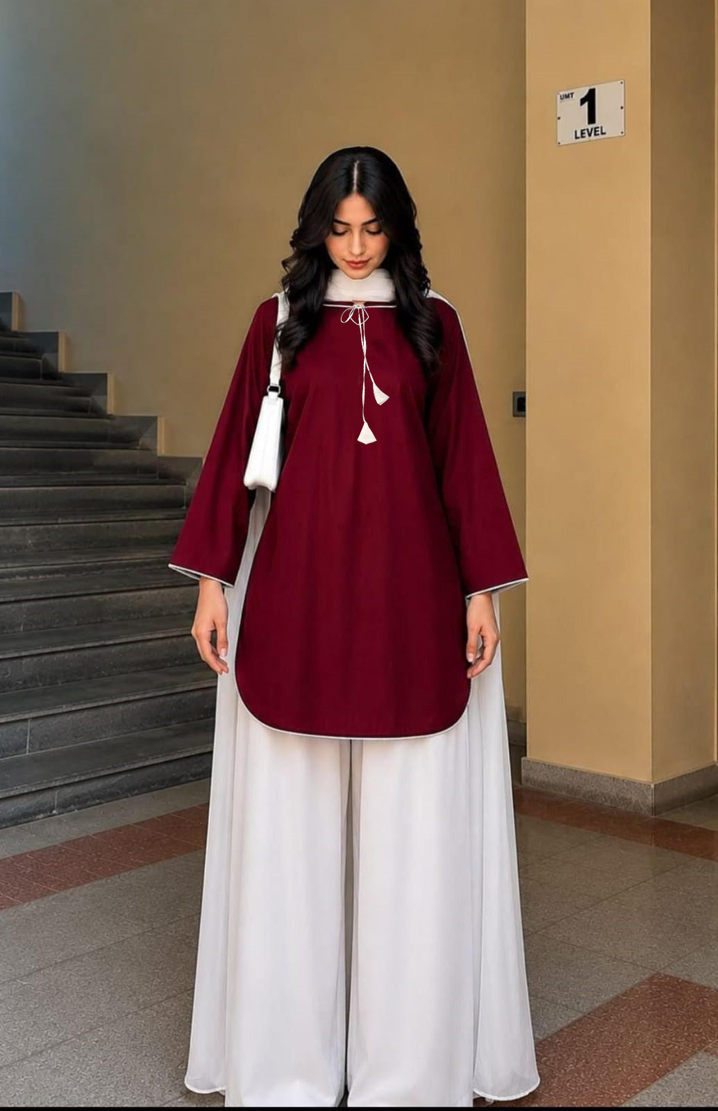 The Grace Edit – Signature Co-Ord Set - 3-Piece Cotton Shalwar Kameez Set