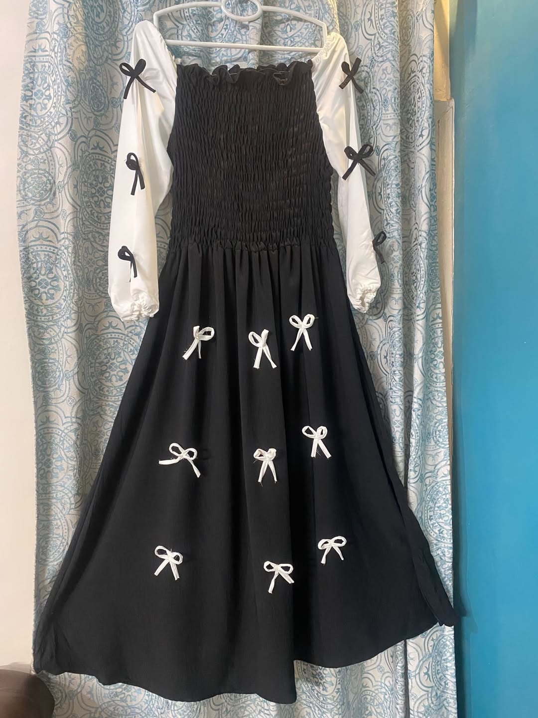Sweetheart Ribbon Midi Dress