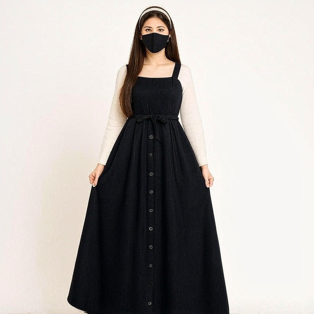 Western Style Romper Maxi