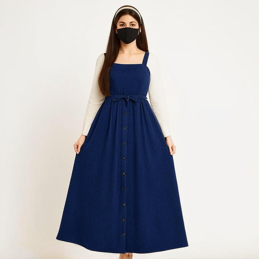 Western Style Romper Maxi