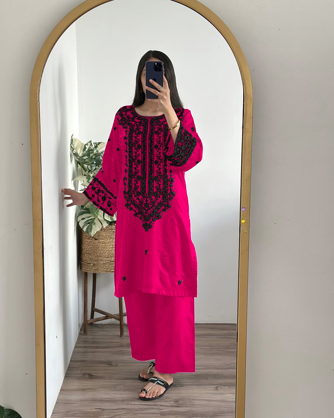 Cotton Two Piece Dress