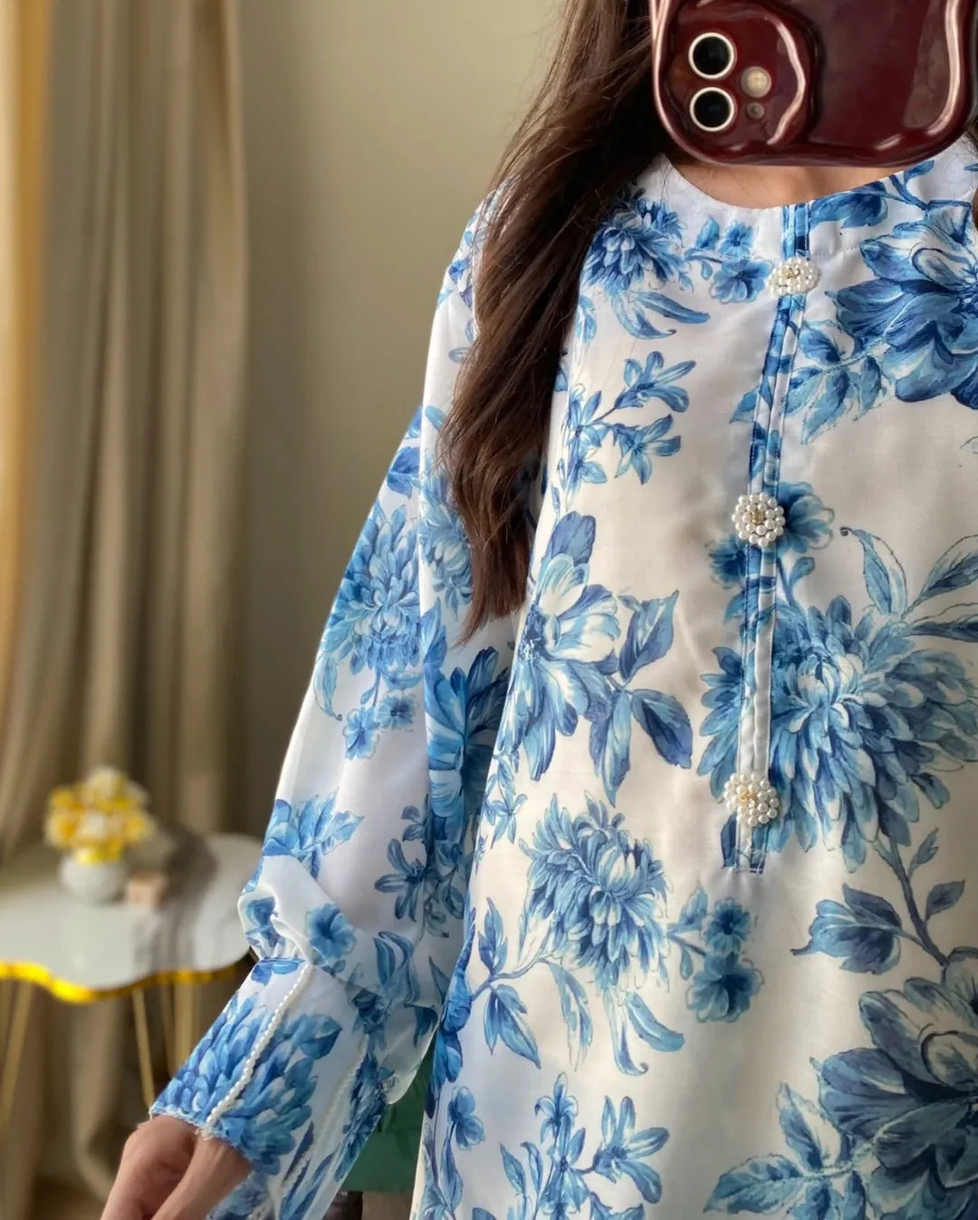 Two Piece Dress Swiss Lawn