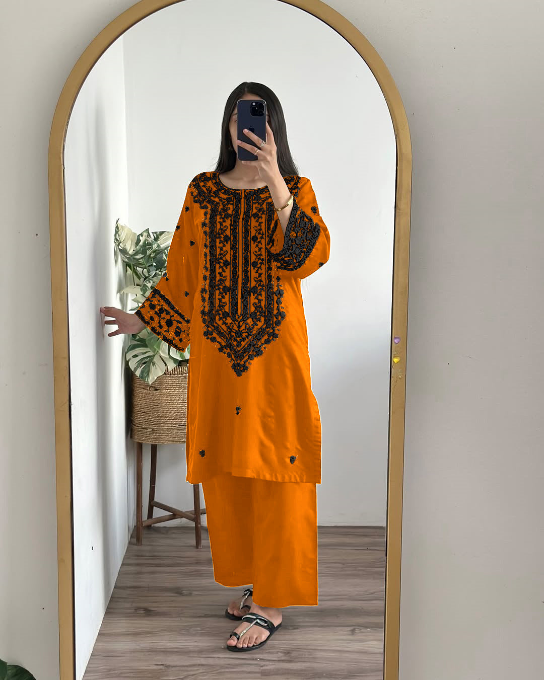 Cotton Two Piece Dress